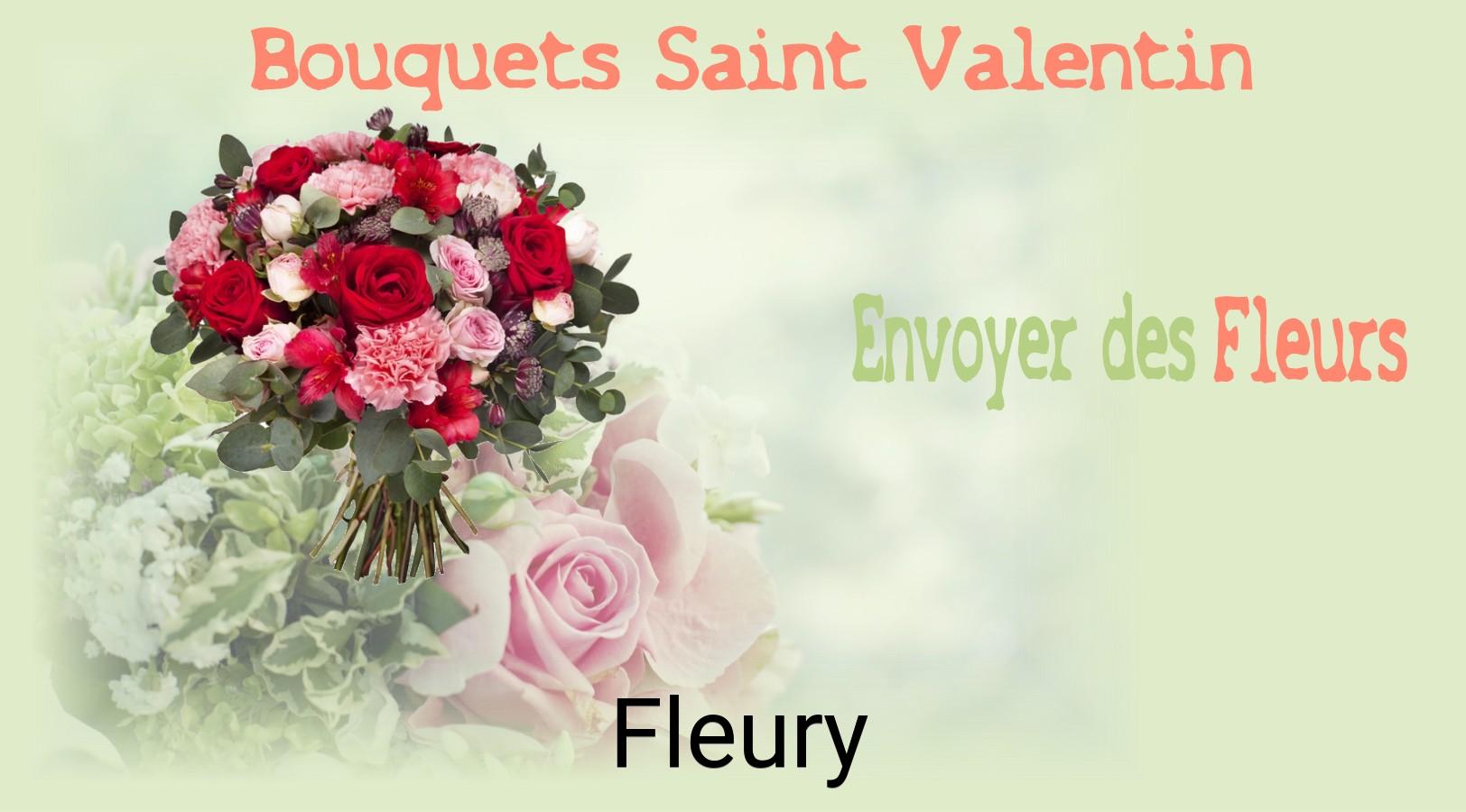 Roses de Saint-Valentin livrées à Fleury